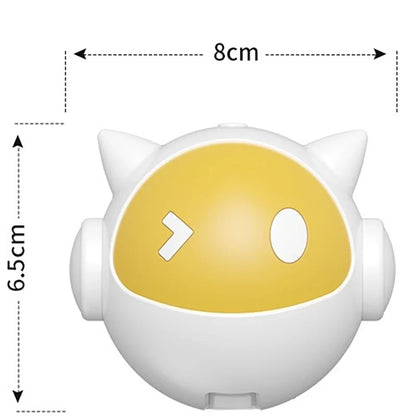 Medidas del cuerpo del juguete interactivo para gatos