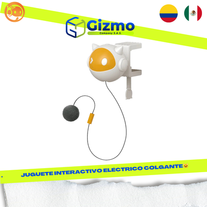 Juguete interactivo eléctrico colgante para gatos
