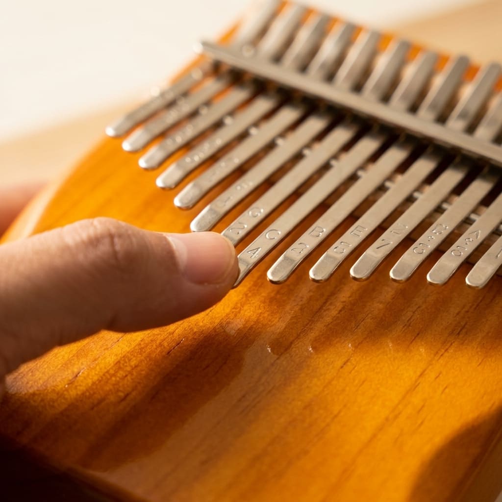 Tu primera melodía empieza con el Instrumento musical Kalimba
