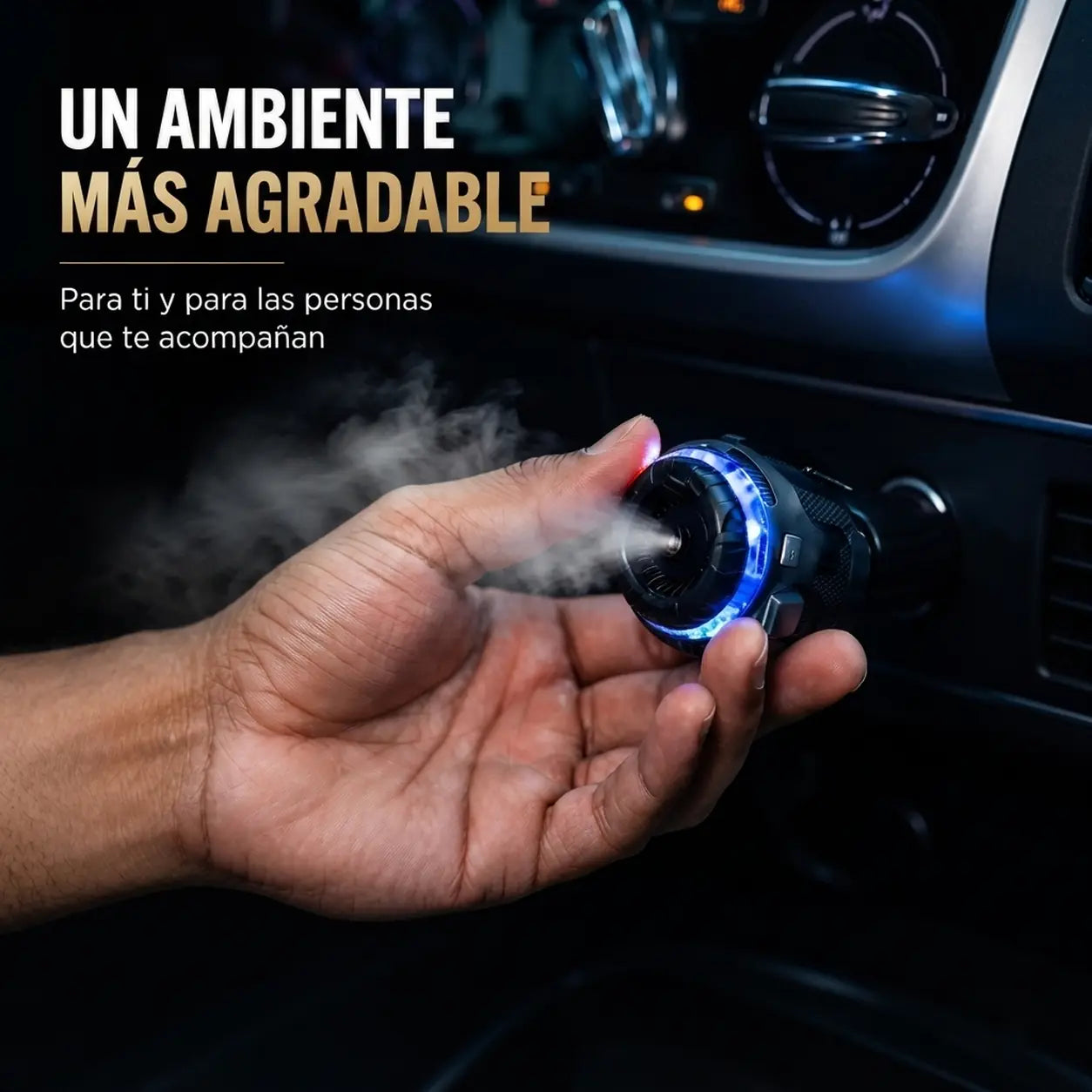 Un ambiente más agradable con el difusor AuraDrive 5 en 1