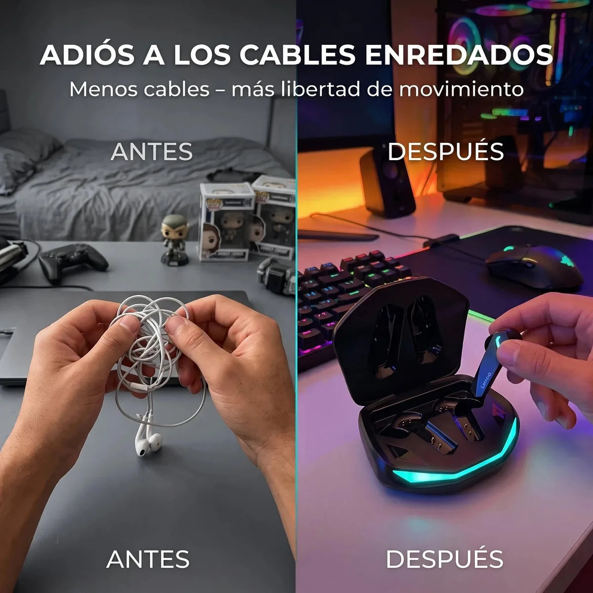 OPT-PERF Audífonos Lenovo GM2 Pro imagen 05