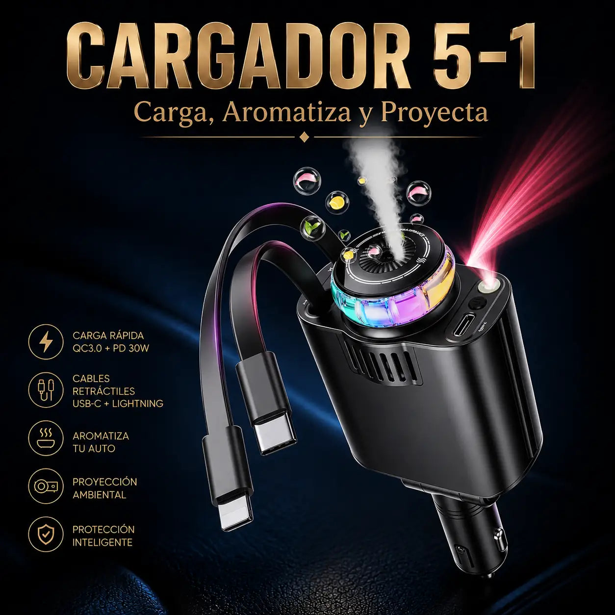 Cargador difusor 5 en 1 - imagen 1