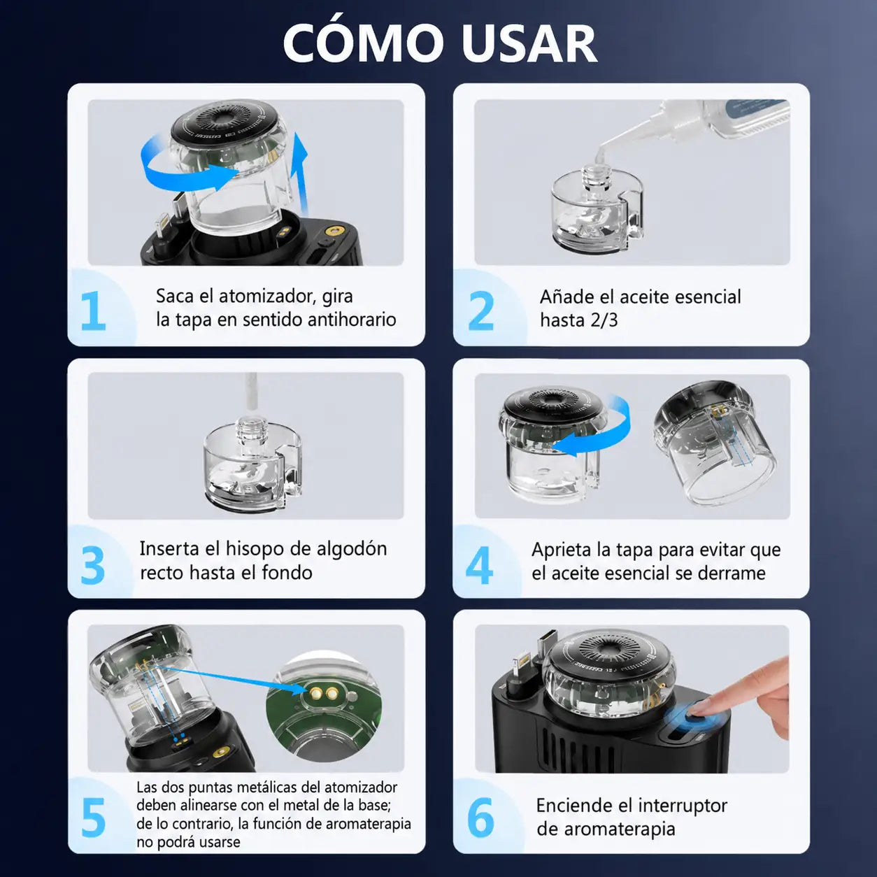 Cargador difusor 5 en 1 - imagen 6
