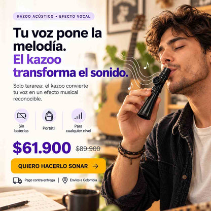 Kazoo Instrumento Musical Mirliton