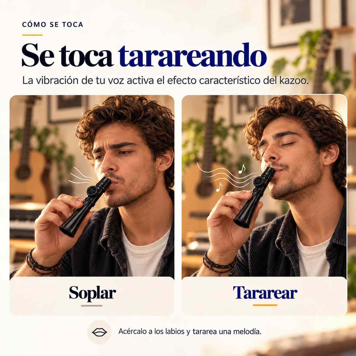 Kazoo Instrumento Musical Mirliton