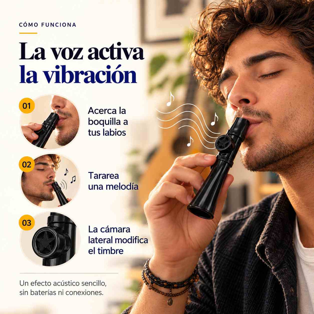 Kazoo Instrumento Musical Mirliton