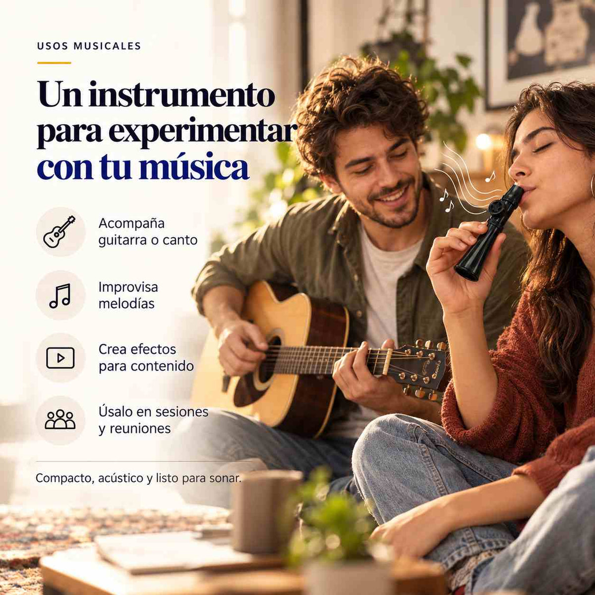 Kazoo Instrumento Musical Mirliton